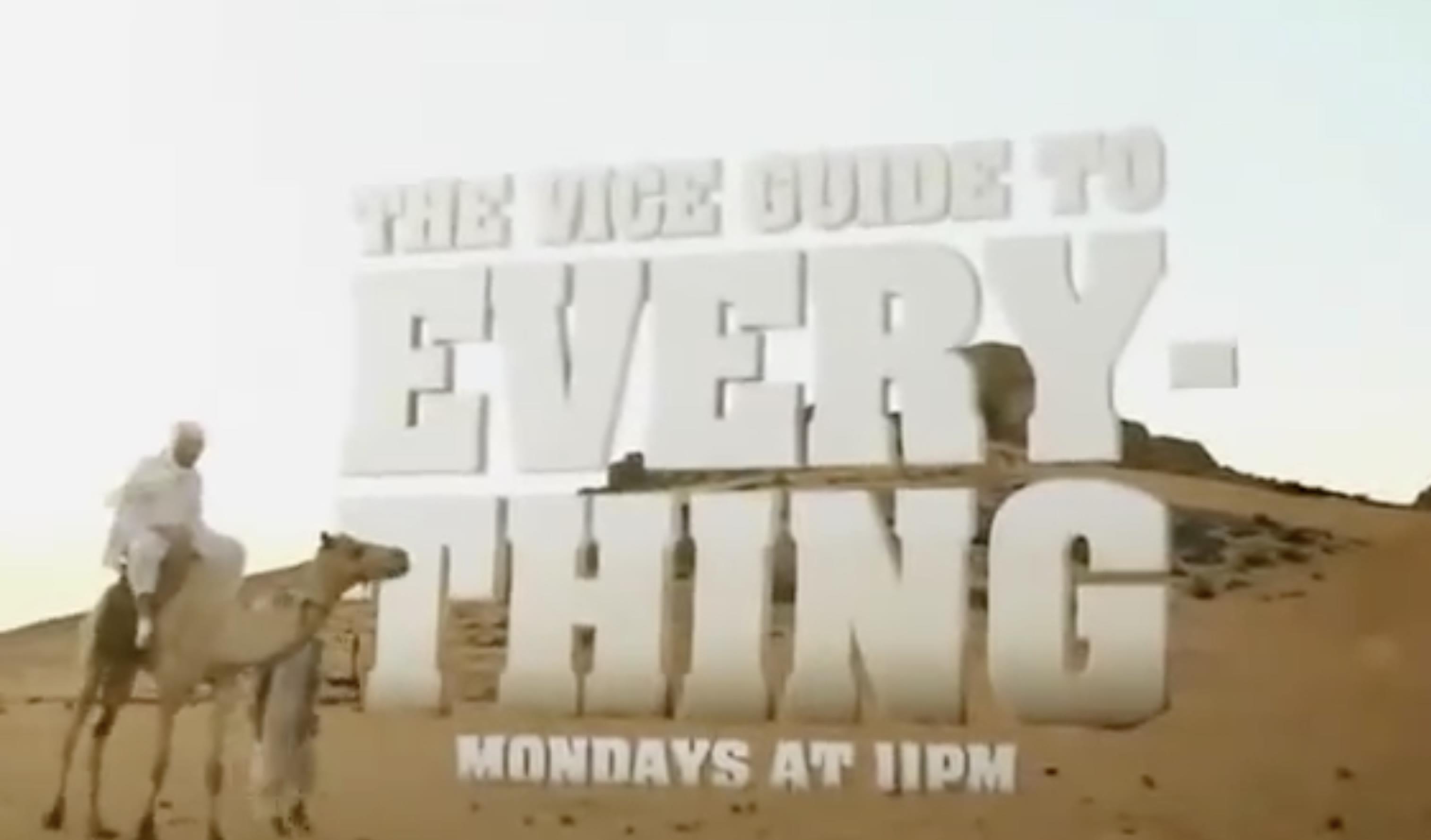 Vice Guide To Everything Trailer